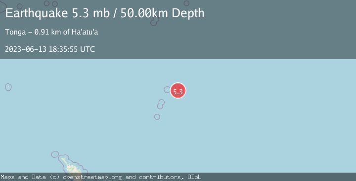 Map of KERMADEC ISLANDS REGION