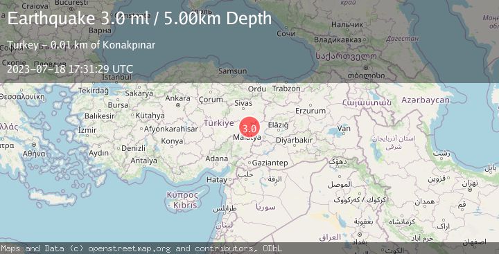 Map of CENTRAL TURKEY