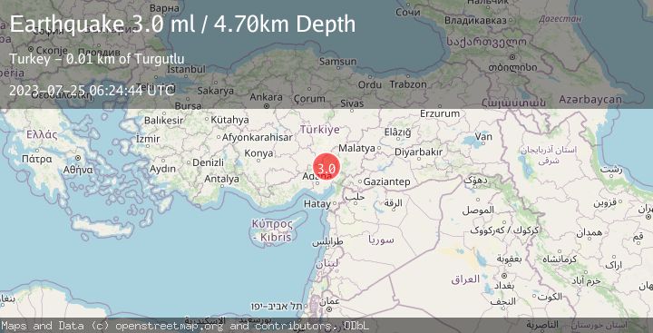 Map of CENTRAL TURKEY