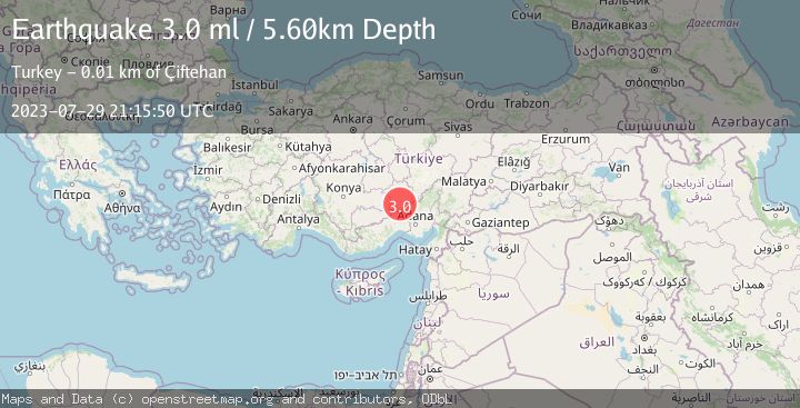 Map of CENTRAL TURKEY