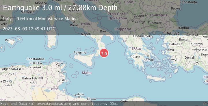 Map of SOUTHERN ITALY