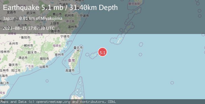 Map of SOUTHWESTERN RYUKYU ISL., JAPAN