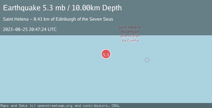 Map of SOUTHERN MID-ATLANTIC RIDGE