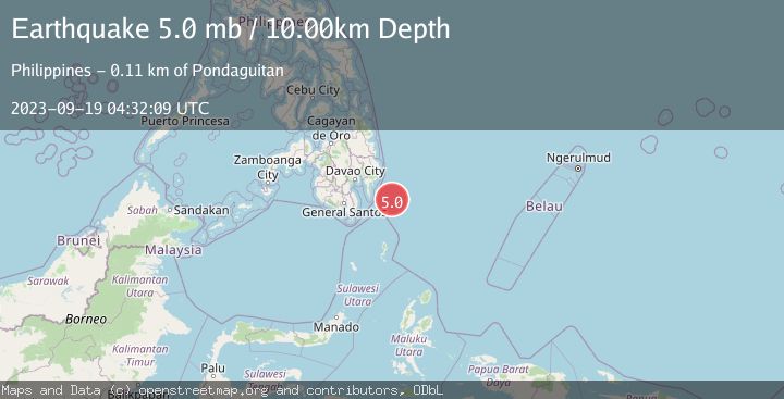 Map of PHILIPPINE ISLANDS REGION