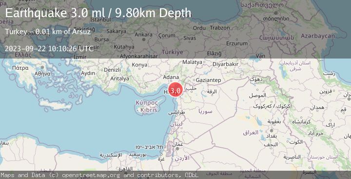 Map of CENTRAL TURKEY