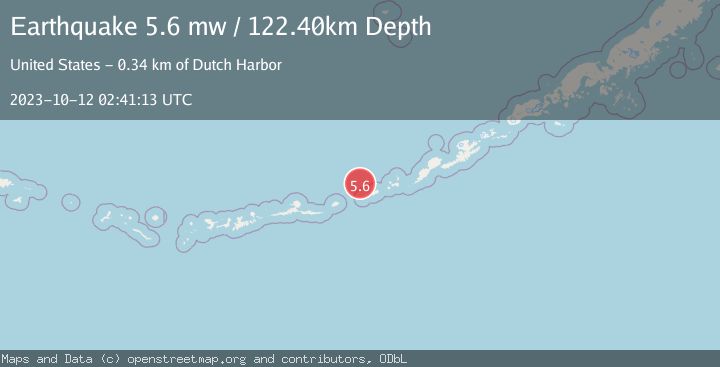 Map of FOX ISLANDS, ALEUTIAN ISLANDS