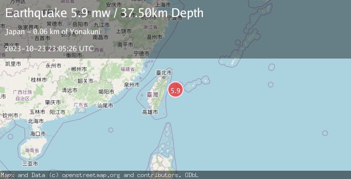 Map of TAIWAN REGION