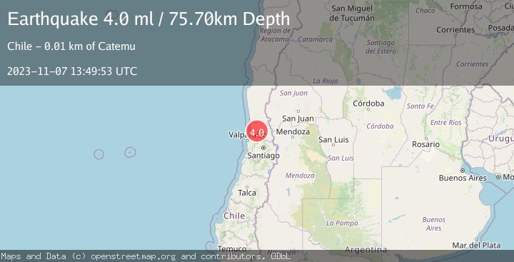 Map of VALPARAISO, CHILE