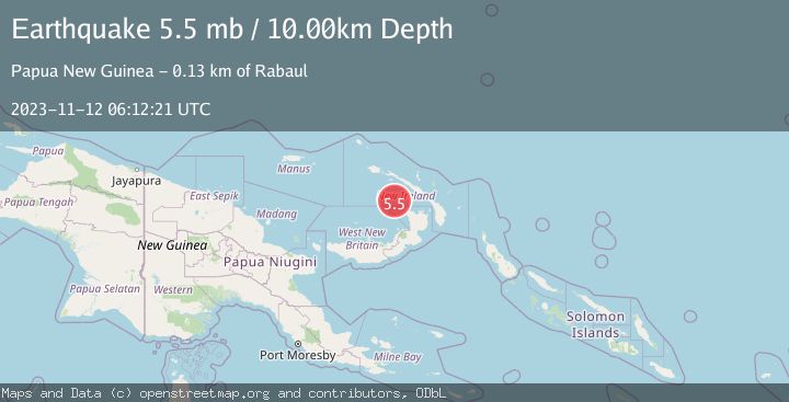 Map of NEW IRELAND REGION, P.N.G.