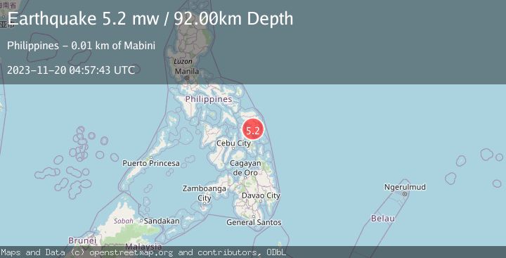 Map of SAMAR, PHILIPPINES