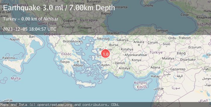 Map of WESTERN TURKEY