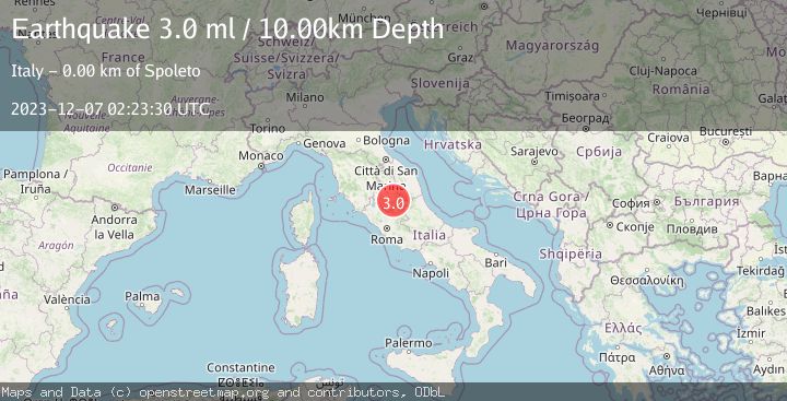 Map of CENTRAL ITALY