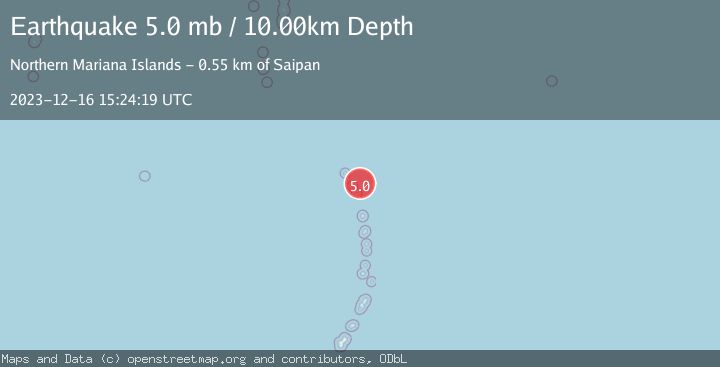 Map of MAUG ISLANDS REG, N. MARIANA IS.