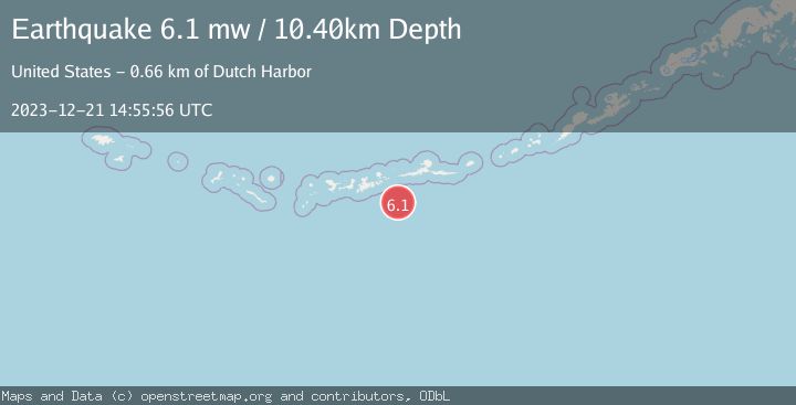 Map of ANDREANOF ISLANDS, ALEUTIAN IS.