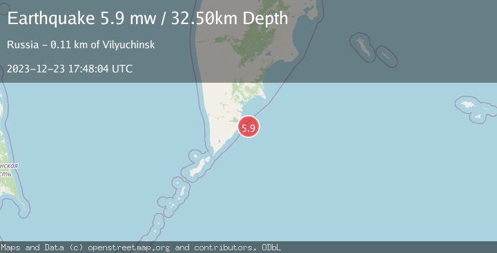 Map of NEAR EAST COAST OF KAMCHATKA