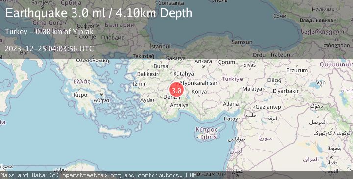 Map of WESTERN TURKEY