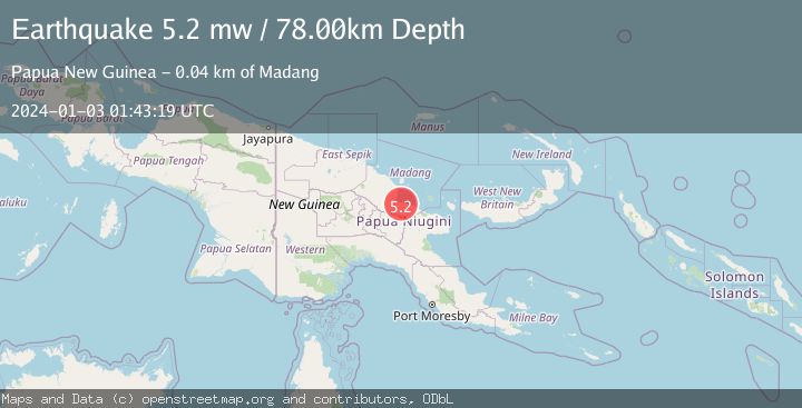 Map of EASTERN NEW GUINEA REG., P.N.G.