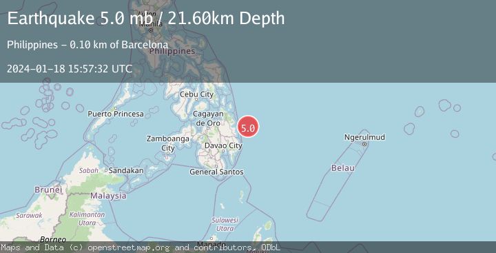 Map of PHILIPPINE ISLANDS REGION