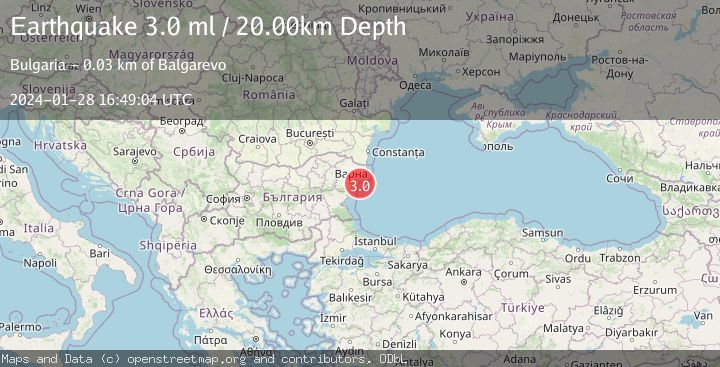 Map of BLACK SEA