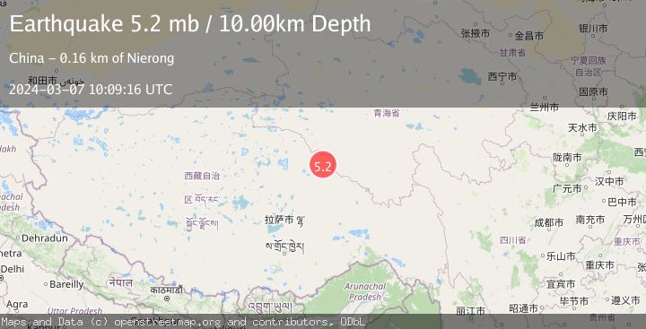 Map of SOUTHERN QINGHAI, CHINA