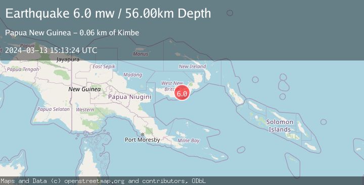 Map of NEW BRITAIN REGION, P.N.G.