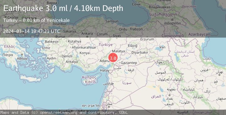 Map of CENTRAL TURKEY