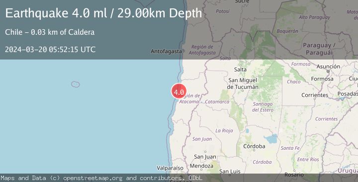 Map of OFFSHORE ATACAMA, CHILE