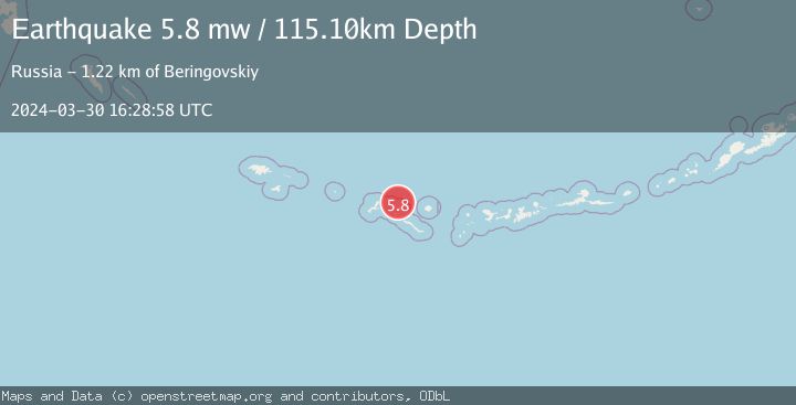 Map of RAT ISLANDS, ALEUTIAN ISLANDS