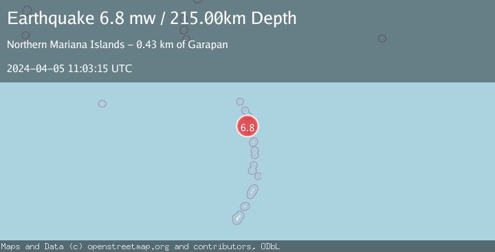 Map of MAUG ISLANDS REG, N. MARIANA IS.