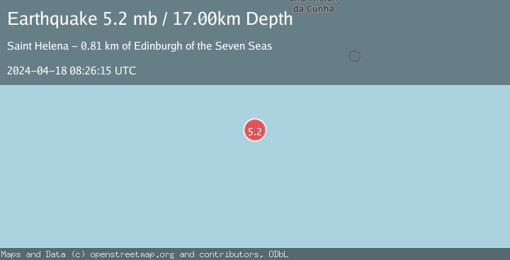 Map of SOUTHERN MID-ATLANTIC RIDGE