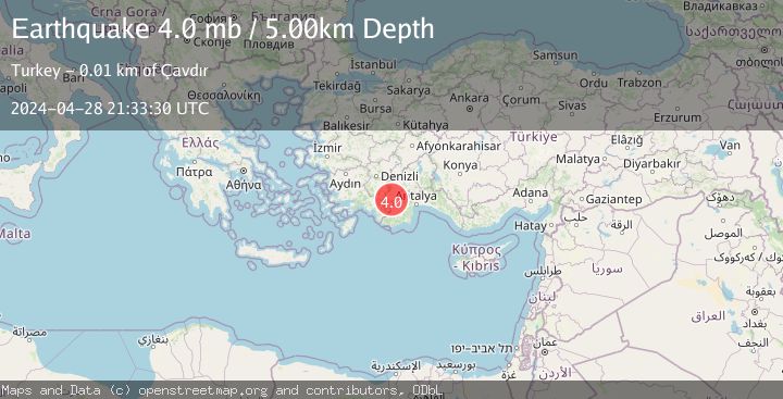 Map of WESTERN TURKEY