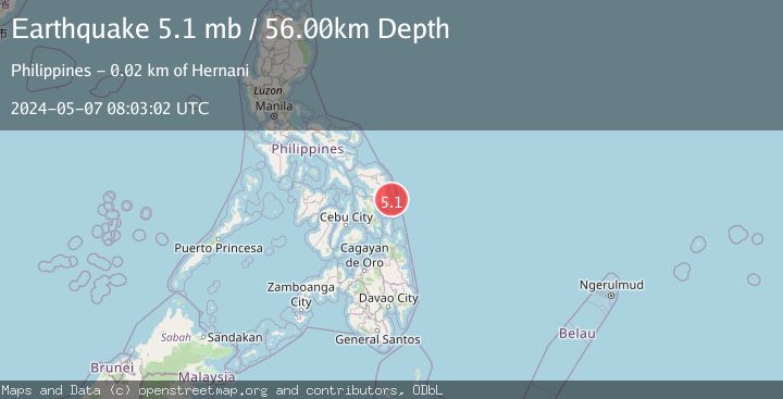 Map of SAMAR, PHILIPPINES