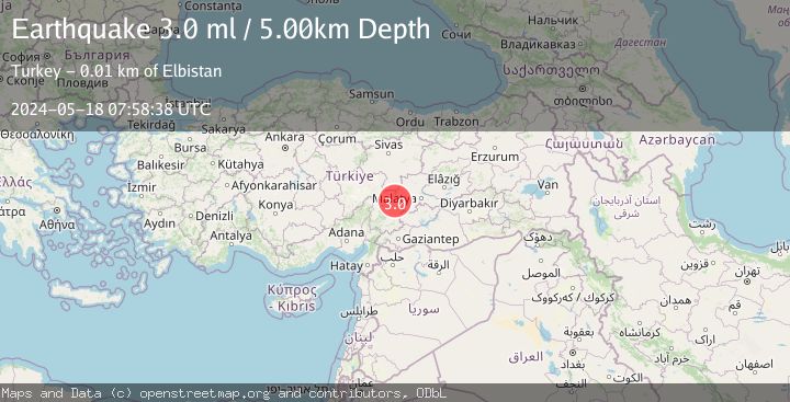 Map of CENTRAL TURKEY