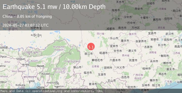 Map of WESTERN SICHUAN, CHINA