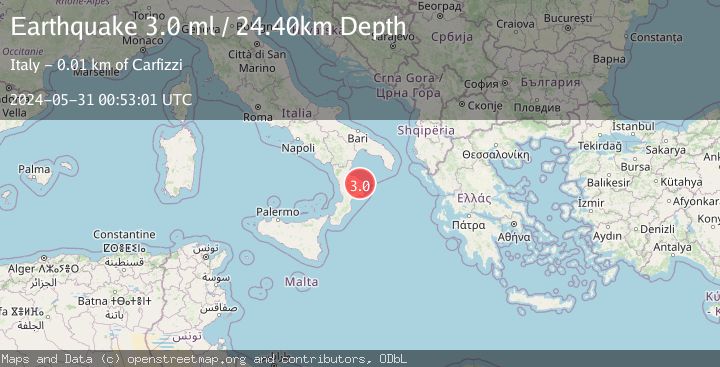 Map of SOUTHERN ITALY