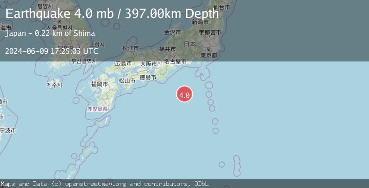 Map of IZU ISLANDS, JAPAN REGION