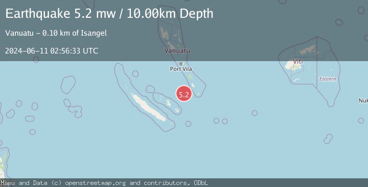 Map of LOYALTY ISLANDS