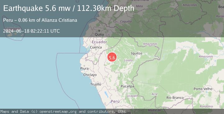 Map of NORTHERN PERU
