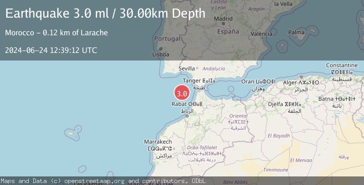 Map of STRAIT OF GIBRALTAR
