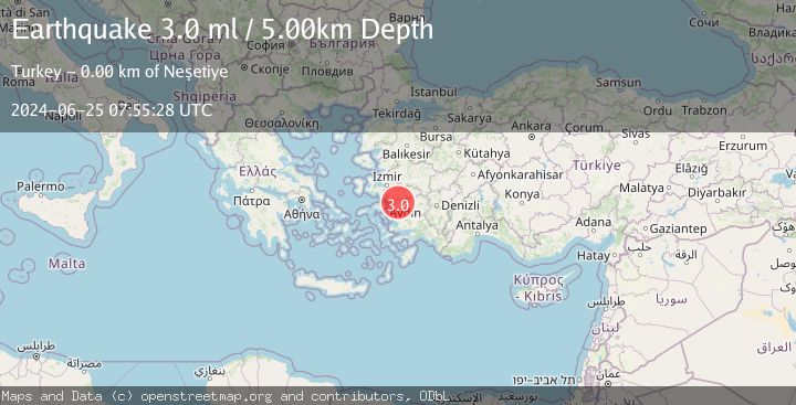 Map of WESTERN TURKEY
