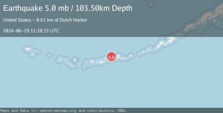 Map of ANDREANOF ISLANDS, ALEUTIAN IS.