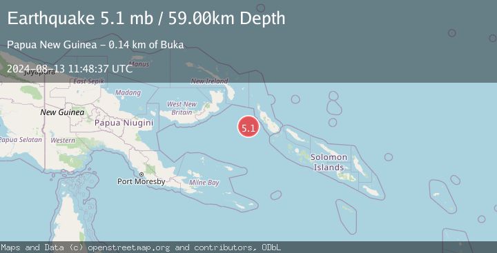 Map of NEW BRITAIN REGION, P.N.G.