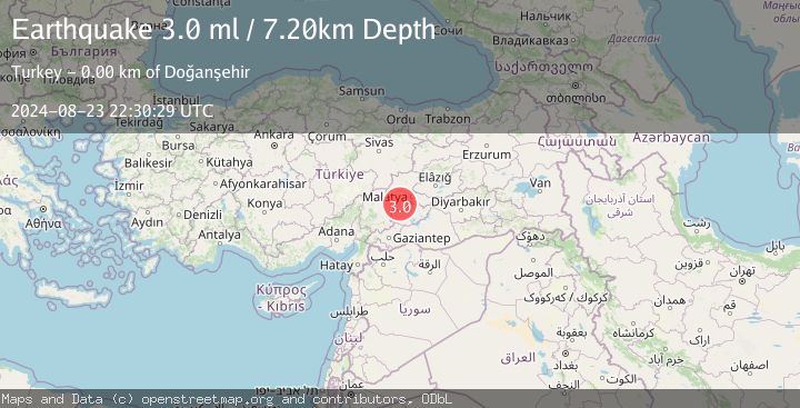 Map of CENTRAL TURKEY