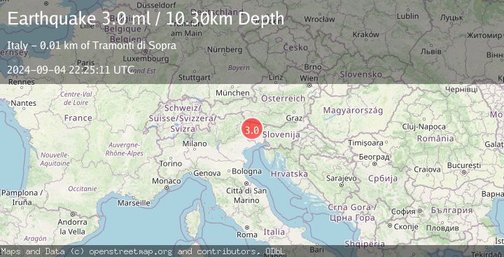 Map of NORTHERN ITALY