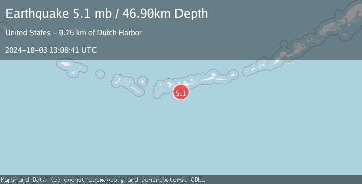 Map of ANDREANOF ISLANDS, ALEUTIAN IS.