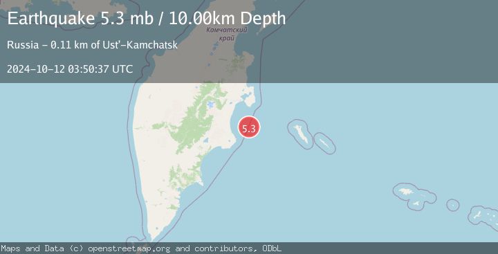 Map of NEAR EAST COAST OF KAMCHATKA
