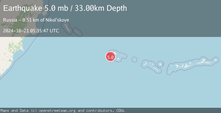 Map of NEAR ISLANDS, ALEUTIAN ISLANDS