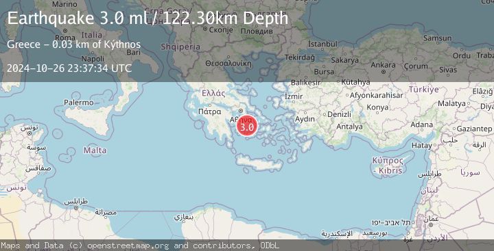 Map of SOUTHERN GREECE