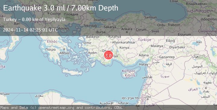 Map of WESTERN TURKEY