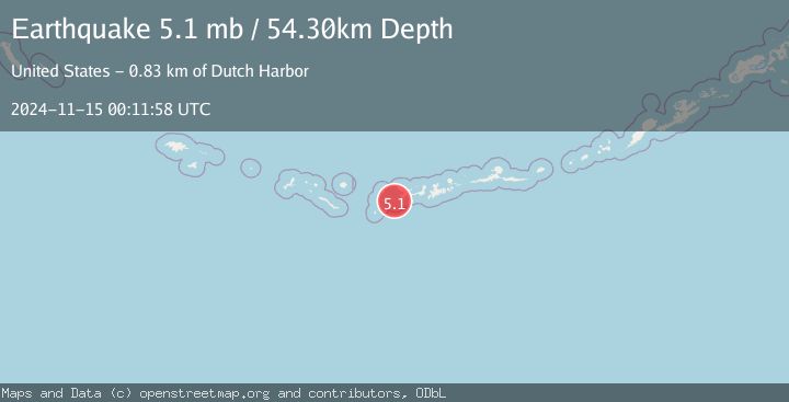 Map of ANDREANOF ISLANDS, ALEUTIAN IS.